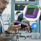 Silicone Case for Anker Zolo Power Bank (10,000mAh 30W) A1680/A1688 Protective Cover with Lanyard Slot, Drop-Proof Dust-Proof Precise Cutouts for Daily Use & Travel (Purple)