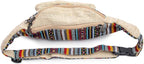 Freakmandu Eco-Friendly Boho Hippie Style Hemp Fanny Pack Hip Waist Bag for Hiking Running Jogging (Beatnik)