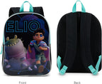 Disney Elio Backpack for Kids - Cute & Durable Kids Backpack for Girls with Padded Straps & Zip Compartment - Ideal Toddler Bookbag for School & Travel - 15”