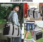 Cooler Bag 48-Can Insulated Leakproof Soft Cooler Large Collapsible Portable Travel Cooler Bags 32L for Picnic, Waterproof Soft Ice Chest for Camping, Beach, Fishing, Outdoor - 32 Quart