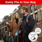 TUMELLA Inverted Windproof Umbrella, Large, Strong, Light, Portable, Automatic Reverse Folding Rain Umbrella, Durable Premium Grip, Fits Car & Backpack