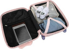 Bioworld Super Mario Brothers Princess Peach Kids' 16.5" Wheeled Luggage