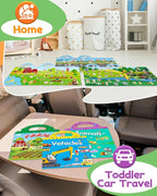 Walenced Reusable Sticker Book for Toddlers, Stickers for Kids, Toddler Sticker Book, Toddler Craft Activities, Toddler Travel Toys Boy Girl Birthday Gifts