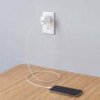 Amazon Basics 12W One Port USB-A Portable Wall Charger (2.4A) for Phones (iPhone 16/15/14/13/12/11/X, Samsung, and more), White