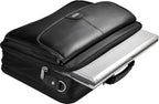 Targus Trademark Notepac Plus Carrying Messenger Bag with Shoulder Straps fit up to 16-Inch Laptop/Notebook, Black (CTM400)