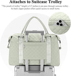 HYC00 Travel Duffel Bag,Carry-on Overnight Weekender Bags for Women,Sports Tote Gym Bag with Wet Pocket
