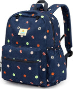STEAMEDBUN Corduroy Kids Backpack for Boys and Girls 5-8: Boys Backpack for Elementary Kindergarten - 15 inch Cute Backpacks for Kids