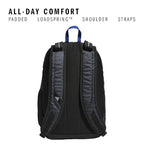 adidas Prime 7 Backpack for Laptop, School and Travel, 37L