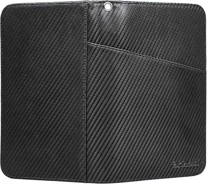 Polare Full Grain Leather Passport Holder Cover Case for Men and Women RFID Blocking Family Travel Wallet Holds 6 Passports