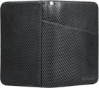 Polare Full Grain Leather Passport Holder Cover Case for Men and Women RFID Blocking Family Travel Wallet Holds 6 Passports