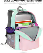mibasies Kids Backpack for Girls 4-6: Girls Backpacks for Elementary Kindergarten