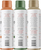 Grand Tongo Insect Repellent Variety Pack, 12-Hour Mosquito & Tick Protection, Picaridin-Based, Water-Based, Lightweight, Quick-Drying, DEET Alternative, Face & Body Use, 3 Pack