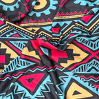 Travel Luggage Cover Elastic Sleeve 26"-28" Anti-Scratch Suitcase Protector Cover Size L, Bohemia