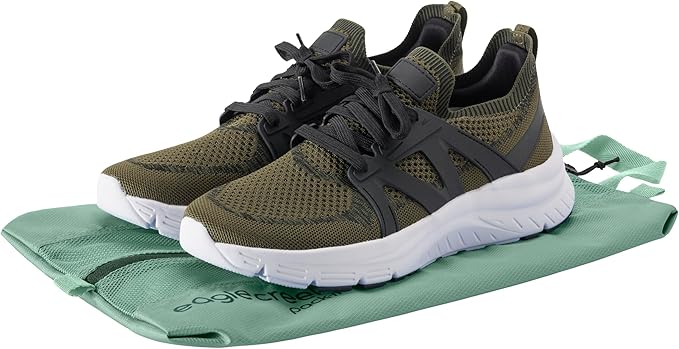 Eagle Creek Pack-It Reveal Shoe Sack - Breathable Shoe Storage Sack for Optimizing Luggage Space - Quick-Drying Material - Lightweight - Translucent Fabric - Washable - Ventilate