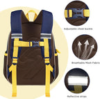 GAGAKU Toddler Backpack for 3 4 5 6+ Boys Splash-Proof Kids Backpack Adjustable Kindergarten & School Backpack | Lightweight 11.2L with Chest Strap and Reflectors - Car
