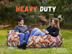 WEKAPO Inflatable Couch Air Lounger Chair - Camping & Beach Accessories, Portable Blow up Sofa for Hiking, Lawn, Indoor/Outdoor Movies & Music Festivals. Lightweight and Easy to Set Up Air Hammock