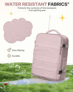 coofay Large Travel Backpack For Women Men Airline Approved Carry On Backpack Flight Approved Waterproof Sports Backpack Casual Daypack Hiking Backpack