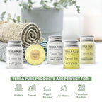 Terra Pure Hotel Soaps and Toiletries Bulk Set | 1-Shoppe All-In-Kit Amenities for Hotels | 1oz Hotel Shampoo & Conditioner, Body Wash, Body Lotion & 1.25oz Bar Soap Travel Size Toiletries | 75 Pieces