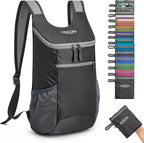 G4Free Lightweight Packable Hiking Backpack for Men Women Small Hiking Daypacks Foldable Shoulder Pack Casual Outdoor Bag 11L