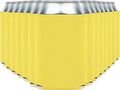 Blank Beer Can Coolers Sleeves (14-Pack) Soft Insulated Beer Can Cooler Sleeves - HTV Friendly Plain Can Sleeves for Soda, Beer Cans & Bottles - Blanks for Vinyl Projects & Wedding Favors (Yellow)
