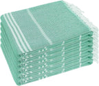 YSYJ Turkish Beach Towel 6 Pack Beach Towels 36"x71" Beach Towel Oversized Sand Free Turkish Towel Quick Dry Bath Towels Teal