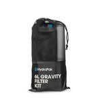 HydraPak Seeker+ 6L Gravity Filter Kit - Dual Bag Filtration System, Collapsible & Packable, Lightweight, High-Capacity, BPA-Free - for Camping, Backpacking, Emergency Preparedness