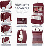 10 Set Packing Cubes for Travel, Gifts for Women Mom,Anti-Tearing Suitcase Organizer,OlarHike Vacation Essentials & Accessories for Cruise Ship