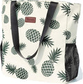 Original Floral Water Resistant Large Tote Bag Shoulder Bag for Gym Beach Travel Daily Bags Upgraded