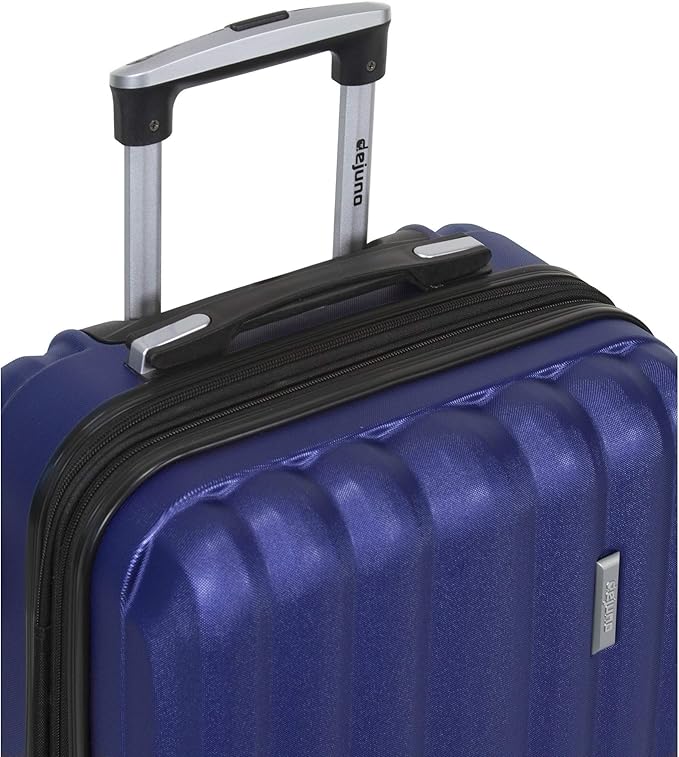 Dejuno Camden New Generation Hardside 3-Piece Expandable Spinner Luggage Set, Navy