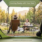 4/6 Person Easy Pop Up Tent,Camping Tent with Skylight and Rainfly,Waterproof,Quick Setup-Instant Tents for Camping Outdoor