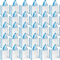 Eccliy 30 Pack 12x12x6 Inch Clear Tote Bag Stadium Approved Bulk Plastic Beach Tote Gift Bag with Handle for Gym Sports | 30 Pack, 12x12x6 Inch, Stadium Approved, Bulk, with Handle, Tote Gift Bag
