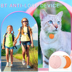 Konohan 5 Packs Smart Item Finder Portable Tracker GPS Tracking Mobile Anti Loss Smart Device Key Finder Tag Locator with Sound for Bags Wallets Backpacks Pets Keys Luggage(Fresh)