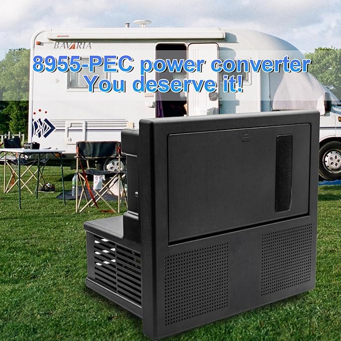 WF 8955-AD 55 Amp RV Power Converter, Power Center/Battery Chargers for rv,Camper, Trailer,rv Converter Charger,120V to 12V Camper Power Converter 55 amp