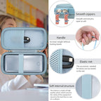khanka Hard Travel Case for Anker 325/535 Power Bank PowerCore 20K Portable Charger 20000mAh, Case Only (Blue)