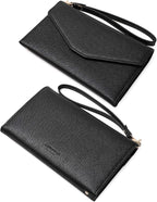 ZOPPEN Passport Holder Women Travel Wallet (Ver.5) for Women Rfid Blocking Passport Cover Case Document Organizer Wrist Strap