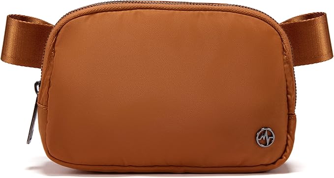 Pander Everywhere Belt Bag for Women, Fashion Waist Packs, Crossbody Bags, Everywhere Belt Bag with Adjustable Strap (Bronze).