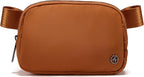 Pander Everywhere Belt Bag for Women, Fashion Waist Packs, Crossbody Bags, Everywhere Belt Bag with Adjustable Strap (Bronze).