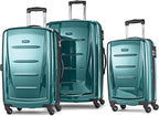 Samsonite Winfield 2 Hardside Luggage with Spinner Wheels, 3-Piece Set (20/24/28), Cactus Green