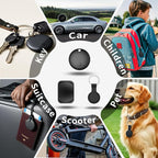 Mini GPS Tracker for Vehicles (iOS & Android Compatible) | Hidden Magnetic Car Tracking Device, No Monthly Fee or Subscription, Smart Tags Finder for Keys, Luggage, Wallet, Suitcases