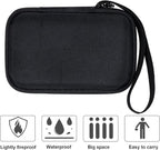 Khanka Hard Travel Case Replacement for Anker 621/622 / 633 Magnetic Battery (MagGo), 5000mAh 10000mAh Magnetic Wireless Portable Charger, Case Only (Black)