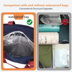 Gym Bags for Men with Side Pocket, 38L Sports Gym Duffle Bag with Wet Pocket&Shoe Compartment, Large Waterproof Sport Duffel Bags for Travel, Sports, Fitness&Workout(Navyblue)