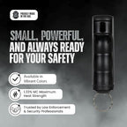 Police Magnum Personal Safety Alarm & Pepper Spray Combo Self Defense Pack for Women- Loud 135db Siren with Light & Max Strength Flip Top Pepper Spray Protection