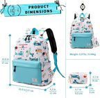 mygreen Toddler Backpack, Kids Backpack for Boys and Girls with Chest Strap | with Chest Strap