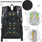 CAMTOP Preschool Backpack for Kids Boys Soccer Backpack Toddler Kindergarten School Bookbags for Age 3-8