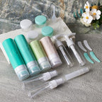 INSFIT 23 Pack Travel Bottles for Toiletries, TSA Approved Silicone Travel Size Toiletries with Toiletry Bag, BPA Free Leak Proof Refillable Travel Essentials for Liquids Shampoo Conditioner Lotion