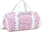 BLUBOON Duffle Bag Girls Kids Cute Gym Bag with Shoes Compartment & Wet Separation Waterproof Sports Overnight Travel Bag