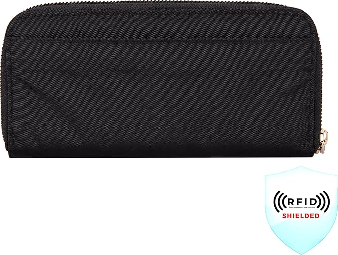 Travelon RFID Blocking Single Zip Wallet