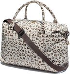 ESVAN Travel Tote Duffel Gym Bag,Weekender Overnight Carry-on Tote Crossbody Bag with Wet Pocket and Trolley Sleeve Upgraded
