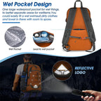 IGOLUMON Hiking Backpack 40L Packable Lightweight Camping Backpack Men Women Waterproof Hiking Daypack Outdoor Travel Daypack