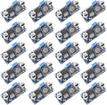 20 Pack LM2596 DC-DC Buck Converter Step Down Variable Volt Regulator Input 3.0-40V Output 1.5-35V Adjustable Voltage Regulator Electronic Voltage Stabilizer Power Supply Module